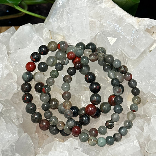 Bloodstone Bracelet (4mm)