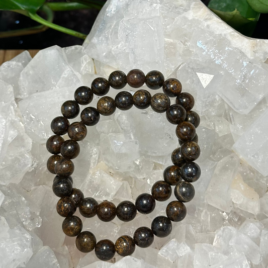 Bronzite Bracelet (4mm)