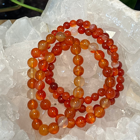 Carnelian Bracelet (4mm)