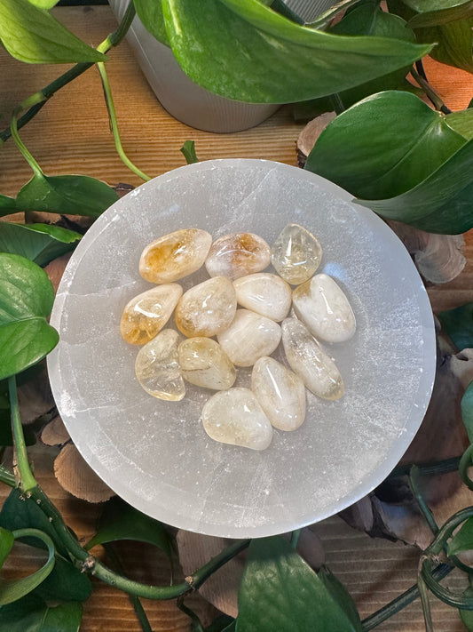 Citrine Tumbled Stones
