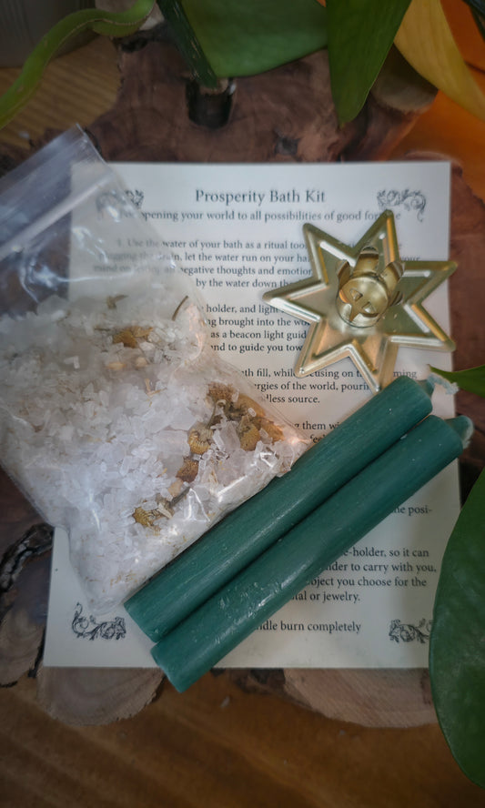 Prosperity Ritual Bath Kit